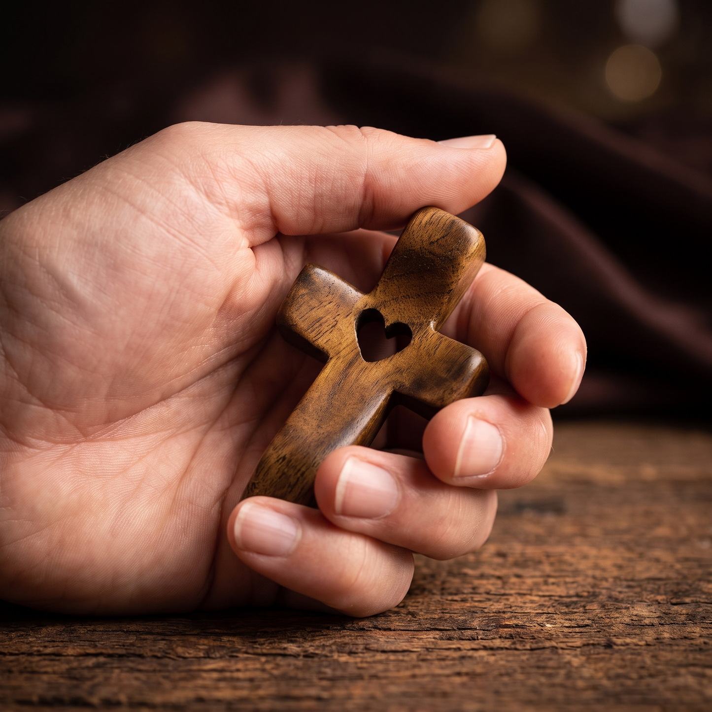 Pocket Cross FIdget Relief & Prayer